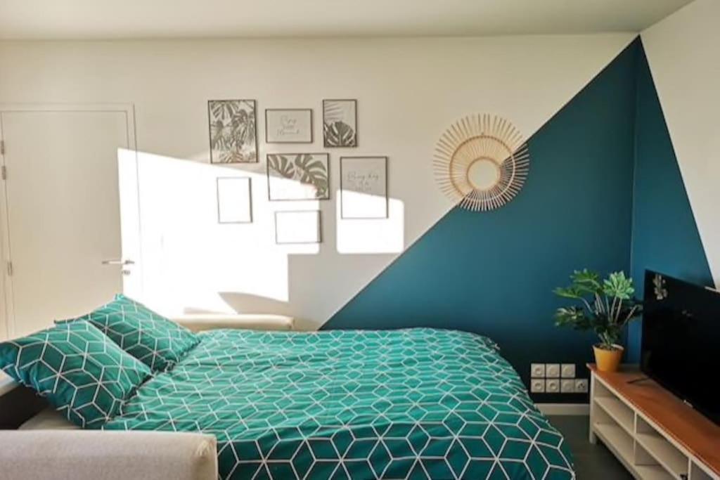 Modern'Blue - Gare Annemasse A 3Min-Geneve Acces Direct Appartement Buitenkant foto